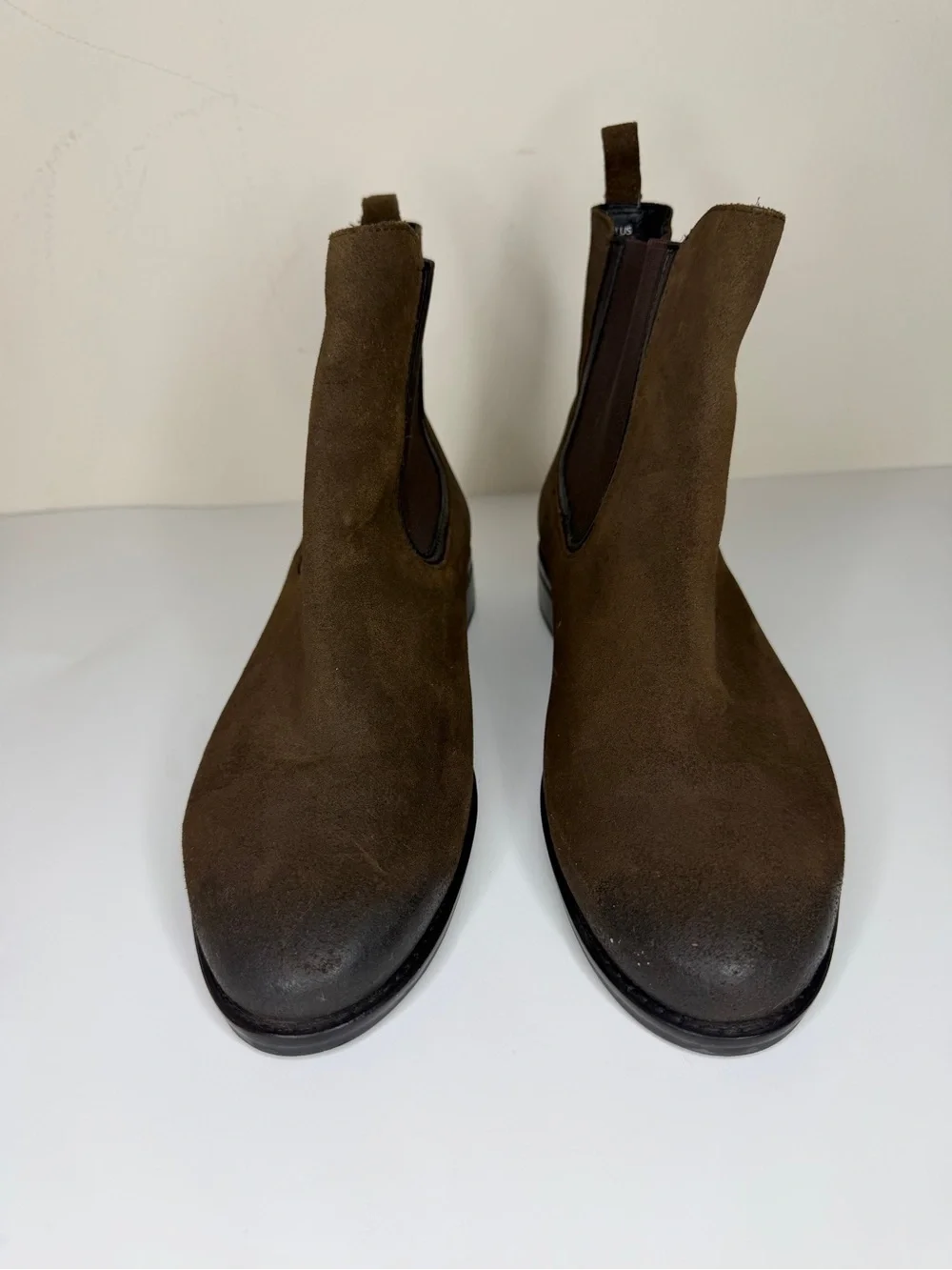 Thursday Boot Co Everyday Chelsea Brown Leather Ankle Boots Booties Women Size 9